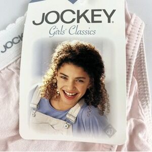 Jockey Girls Classics French Cut Underwear Pink 100% Cotton Size L 12-14 Vintage